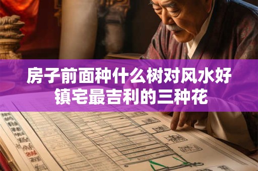 房子前面种什么树对风水好 镇宅最吉利的三种花
