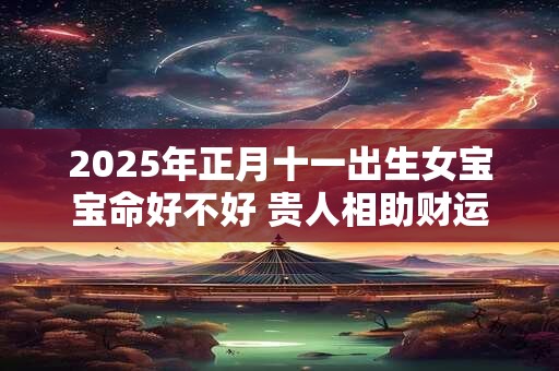 2025年正月十一出生女宝宝命好不好 贵人相助财运尚佳
