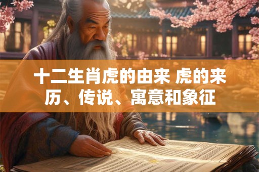 十二生肖虎的由来 虎的来历、传说、寓意和象征