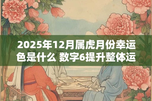 2025年12月属虎月份幸运色是什么 数字6提升整体运势