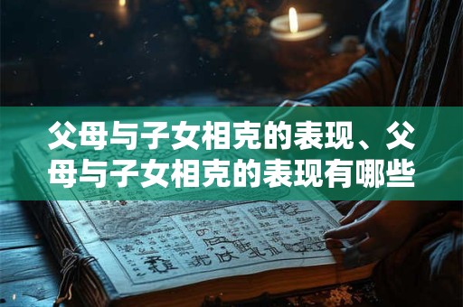 父母与子女相克的表现、父母与子女相克的表现有哪些