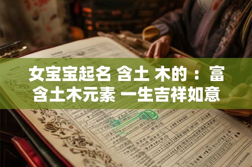 女宝宝起名 含土 木的 :富含土木元素 一生吉祥如意 女宝宝起名 含土 木的 :富含土木元素 一生吉祥如意