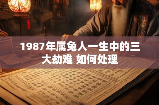 1987年属兔人一生中的三大劫难 如何处理 1987年属兔人一生中的三大劫难 如何处理