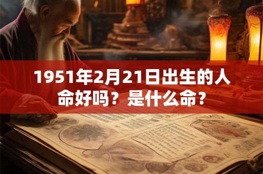 1951年2月21日出生的人命好吗？是什么命？
