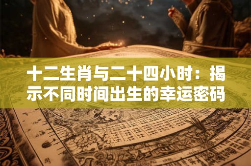 十二生肖与二十四小时：揭示不同时间出生的幸运密码