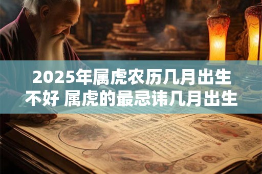 2025年属虎农历几月出生不好 属虎的最忌讳几月出生