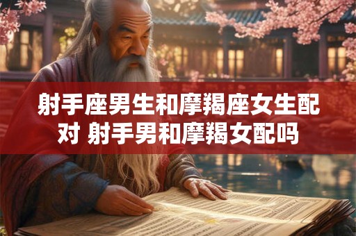 射手座男生和摩羯座女生配对 射手男和摩羯女配吗