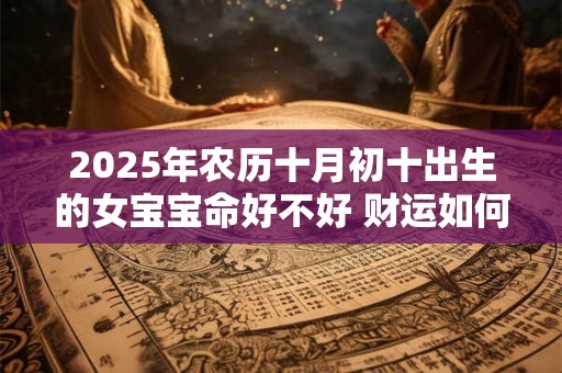 2025年农历十月初十出生的女宝宝命好不好 财运如何