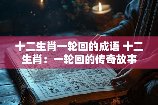 十二生肖一轮回的成语 十二生肖:一轮回的传奇故事 十二生肖一轮回的成语 十二生肖:一轮回的传奇故事