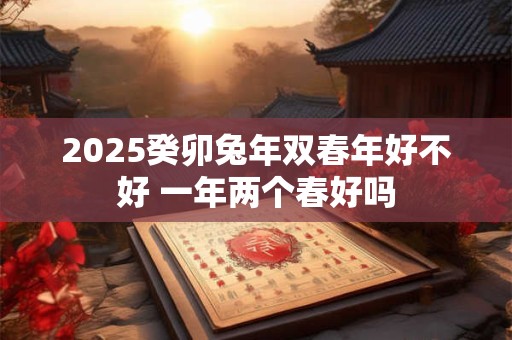 2025癸卯兔年双春年好不好 一年两个春好吗