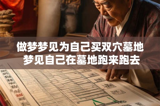 做梦梦见为自己买双穴墓地 梦见自己在墓地跑来跑去
