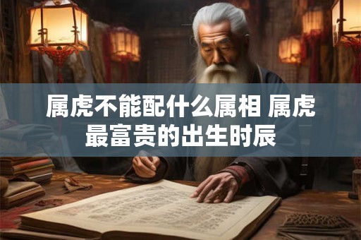 属虎不能配什么属相 属虎最富贵的出生时辰