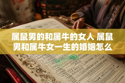 属鼠男的和属牛的女人 属鼠男和属牛女一生的婚姻怎么样