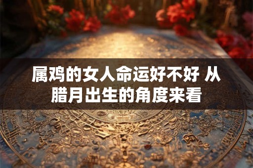 属鸡的女人命运好不好 从腊月出生的角度来看