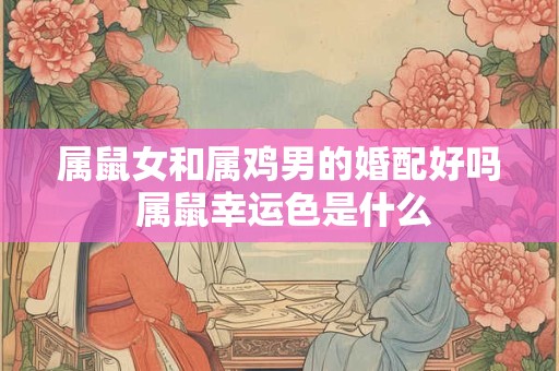 属鼠女和属鸡男的婚配好吗 属鼠幸运色是什么