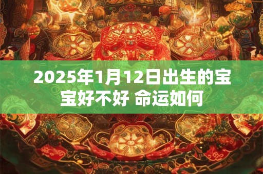 2025年1月12日出生的宝宝好不好 命运如何 2025年1月12日出生的宝宝好不好 命运如何