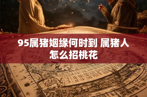95属猪姻缘何时到 属猪人怎么招桃花