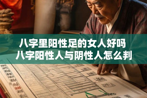 八字里阳性足的女人好吗 八字阳性人与阴性人怎么判断