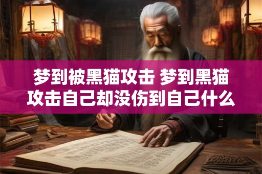 梦到被黑猫攻击 梦到黑猫攻击自己却没伤到自己什么意思