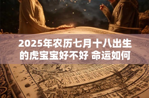 2025年农历七月十八出生的虎宝宝好不好 命运如何