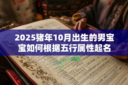 2025猪年10月出生的男宝宝如何根据五行属性起名