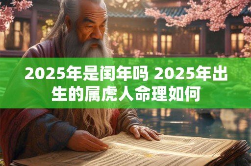 2025年是闰年吗 2025年出生的属虎人命理如何
