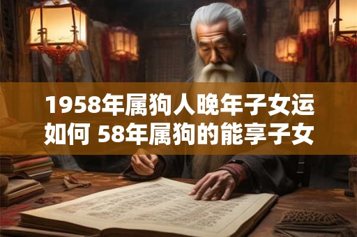 1958年属狗人晚年子女运如何 58年属狗的能享子女福吗