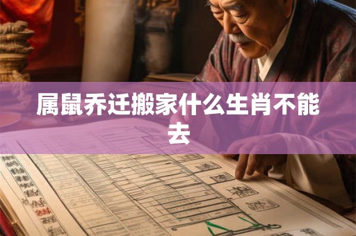 属鼠乔迁搬家什么生肖不能去
