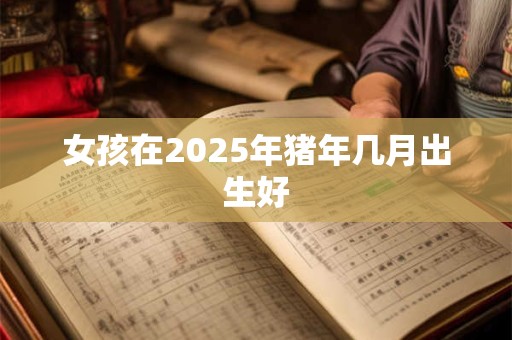 女孩在2025年猪年几月出生好