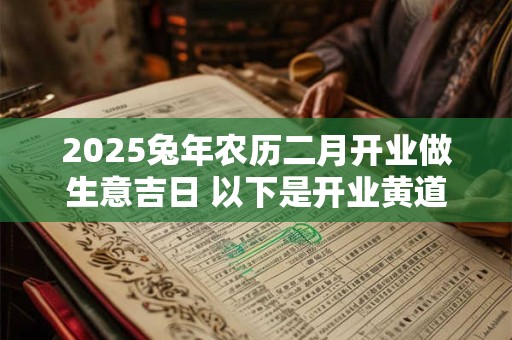 2025兔年农历二月开业做生意吉日 以下是开业黄道吉日
