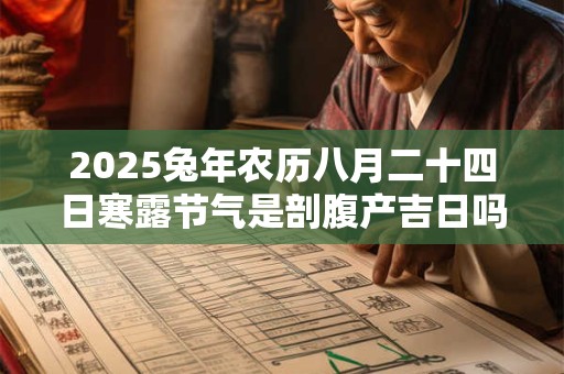 2025兔年农历八月二十四日寒露节气是剖腹产吉日吗