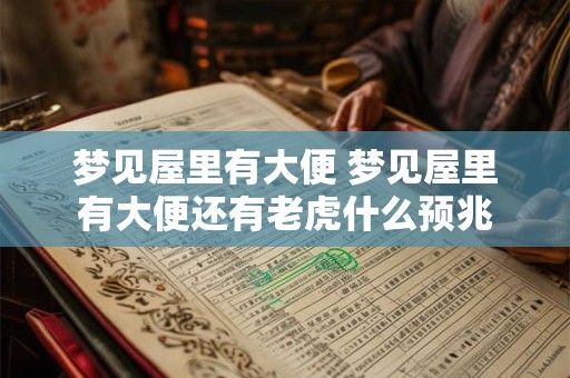 梦见屋里有大便 梦见屋里有大便还有老虎什么预兆