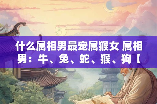 什么属相男最宠属猴女 属相男：牛、兔、蛇、猴、狗【原文改版】