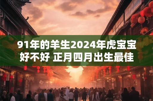 91年的羊生2024年虎宝宝好不好 正月四月出生最佳