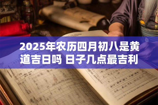 2025年农历四月初八是黄道吉日吗 日子几点最吉利