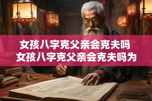 女孩八字克父亲会克夫吗 女孩八字克父亲会克夫吗为什么