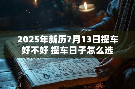 2025年新历7月13日提车好不好 提车日子怎么选