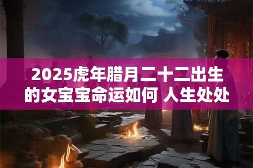 2025虎年腊月二十二出生的女宝宝命运如何 人生处处逢贵人