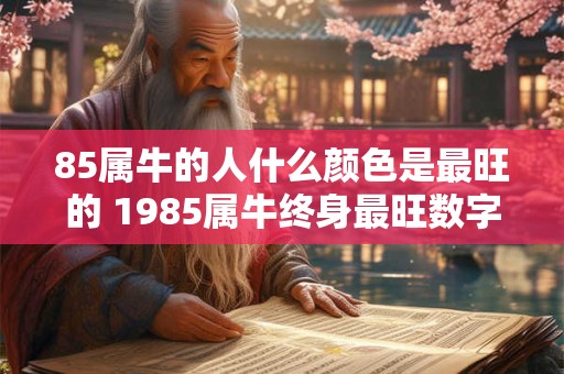 85属牛的人什么颜色是最旺的 1985属牛终身最旺数字
