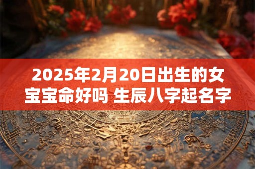 2025年2月20日出生的女宝宝命好吗 生辰八字起名字