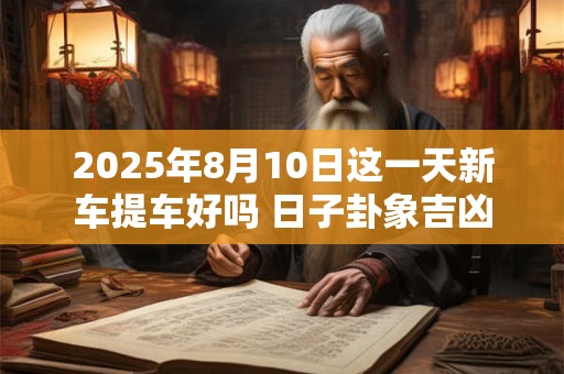2025年8月10日这一天新车提车好吗 日子卦象吉凶