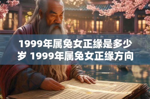1999年属兔女正缘是多少岁 1999年属兔女正缘方向
