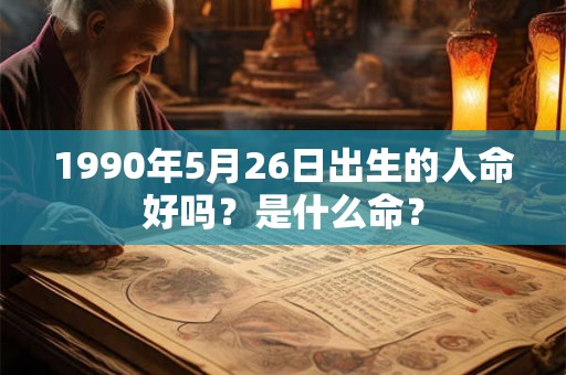 1990年5月26日出生的人命好吗？是什么命？