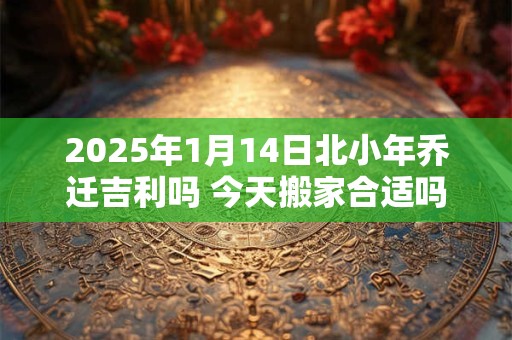 2025年1月14日北小年乔迁吉利吗 今天搬家合适吗