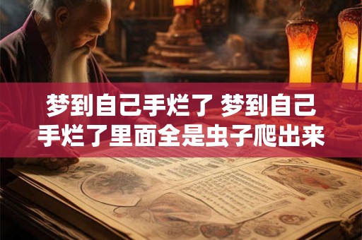 梦到自己手烂了 梦到自己手烂了里面全是虫子爬出来