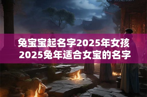 兔宝宝起名字2025年女孩 2025兔年适合女宝的名字