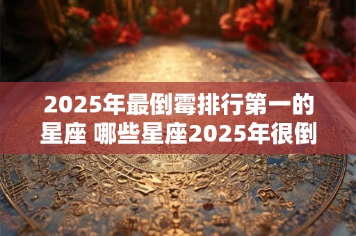 2025年最倒霉排行第一的星座 哪些星座2025年很倒霉
