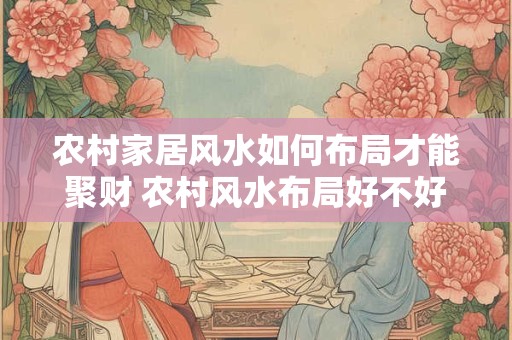 农村家居风水如何布局才能聚财 农村风水布局好不好