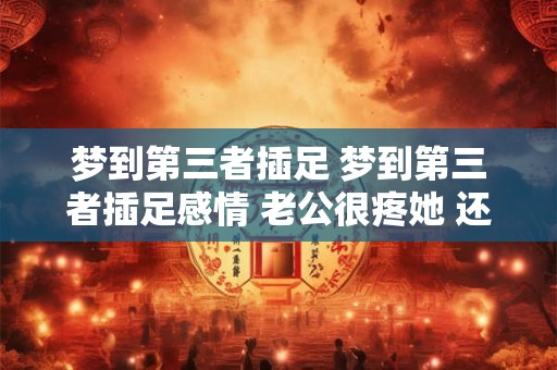梦到第三者插足 梦到第三者插足感情 老公很疼她 还给他买金