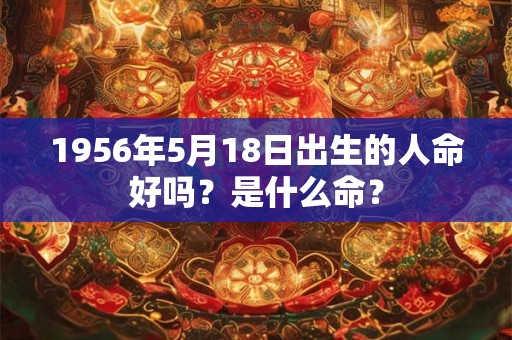 1956年5月18日出生的人命好吗？是什么命？